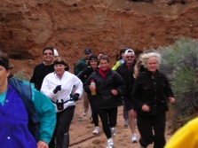 running